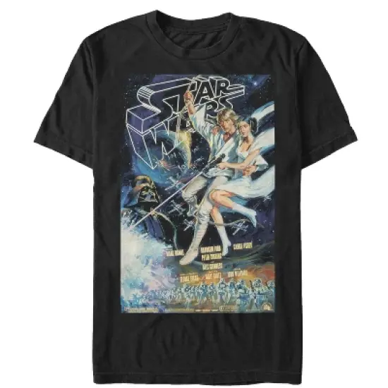 Men's Star Wars Vintage Poster T-Shirt image {3}