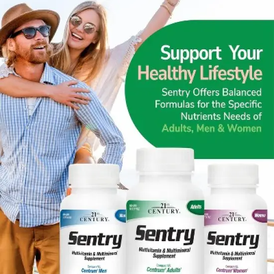 21st Century Sentry Multivitamin/Mineral Supplement, 130 Tablets image {3}