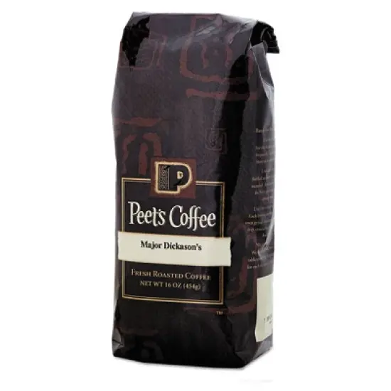 Peet's Coffee & Tea Bulk Coffee, Major Dickason's Blend, Ground, 1 lb Bag image {1}