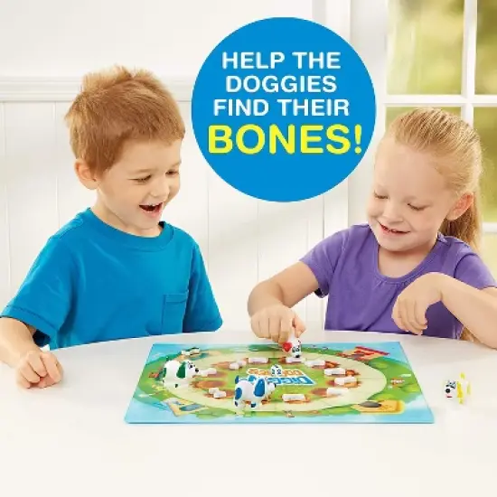 Game Zone Diggin&rsquo; Doggies Board & Memory Game for Children ages 3 and above image {3}