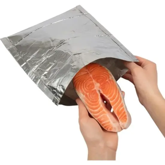 Camerons Smoker Bags- Mesquite Smoking Bags 2 Pack (11" x 12")- Easily Infuse Natural Wood Flavor into Food- Ready-to-Use w/ Wood Chips Built Inside image {2}