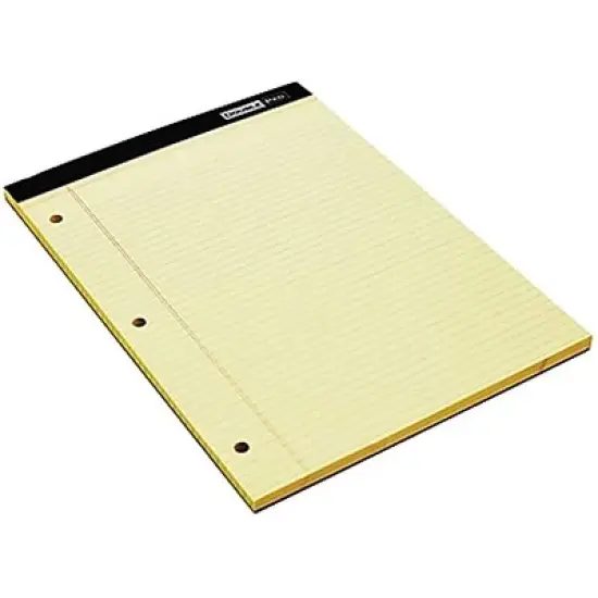 MyOfficeInnovations Notepads 8.5" x 11.75" Wide Yellow 100 Sh./Pad 6 Pads/PK 478871 image {3}