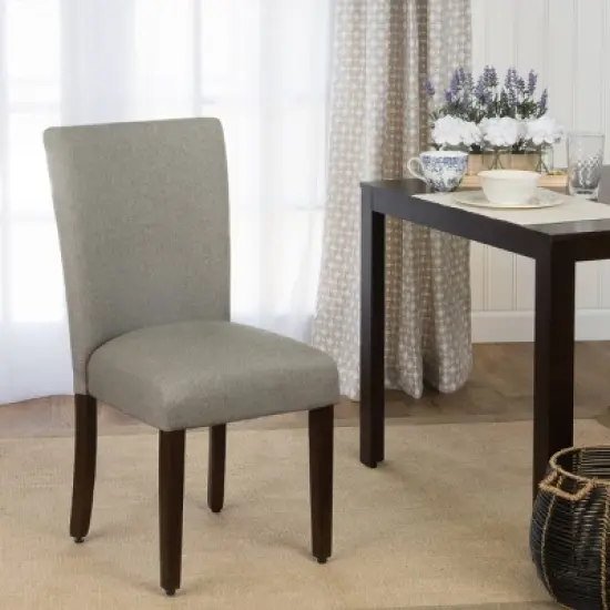 Parsons Chair with Espresso Leg - HomePop image {11}