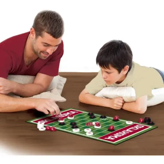 MasterPieces Officially licensed NCAA Oklahoma Sooners Checkers Board Game for Families and Kids ages 6 and Up image {4}