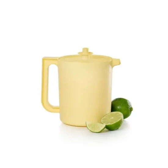 Tupperware Heritage 2pc Pitcher Set Vintage Blue/Yellow image {3}
