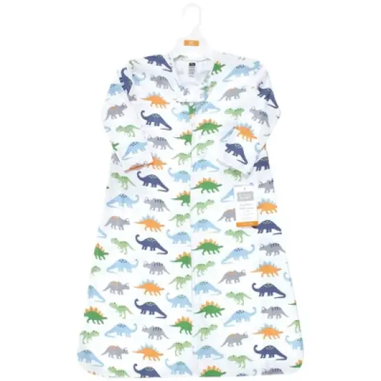 Hudson Baby Long Sleeve Cotton Jersey Sleeping Bag, Sack, Blanket, Dinosaurs image {1}