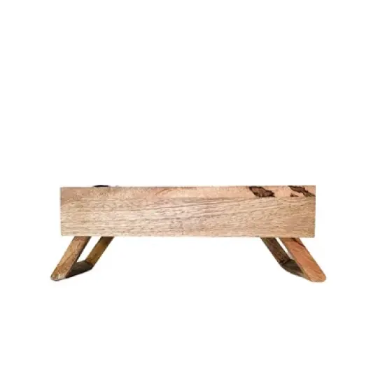 American Pet Supplies Eco-Friendly Elevated Dog Wood Feeder  image {1}