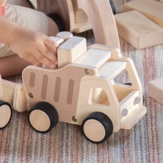 Guidecraft Wooden Dump Truck image {3}