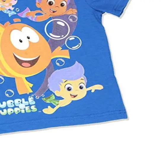Nickelodeon Boy's Bubble Guppies Short Sleeve Graphic Tee for Toddler image {3}