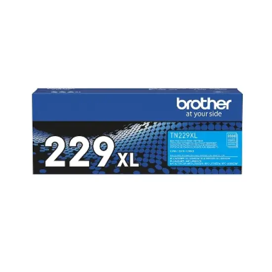 Brother TN229XLC Cyan High Yield Toner Cartridge image {9}