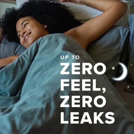 Always Pure Cotton Overnight Pads with Wings - Size 4 image {7}