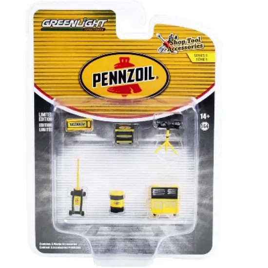 "Shop Tool Accessories" Series 5 Set of 3 Multipacks 1/64 Models by Greenlight image {2}