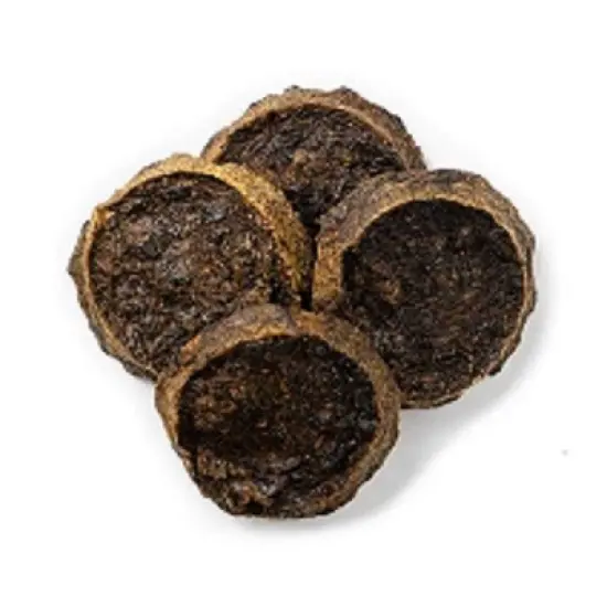 Fruitables Whole Jerky Bites Grilled Bison and Apple Jerky Dog Treats - 5oz image {3}