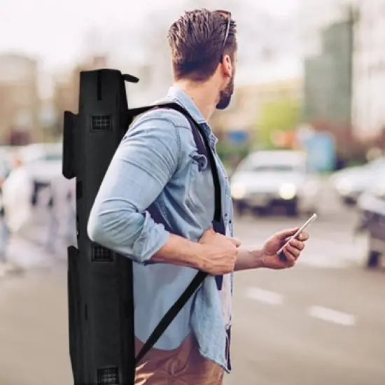 GSE 3x4 Soft Cue Case, Pool Cue Stick Carrying Case, Billiard Cue Case - Holds 3 Butts and 4 Shafts image {6}