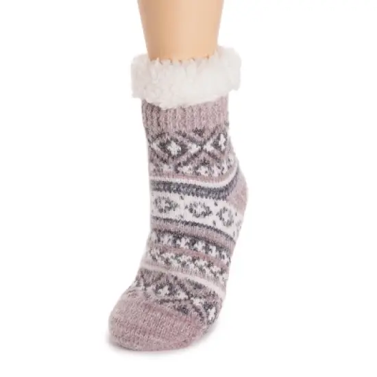 MUK LUKS Women's Chenille Cabin Sock image {5}