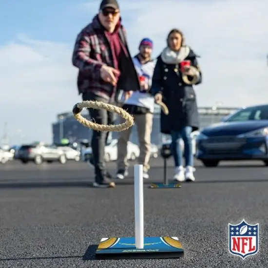NFL Los Angeles Chargers Solid Wood Quoits Toss Game image {5}