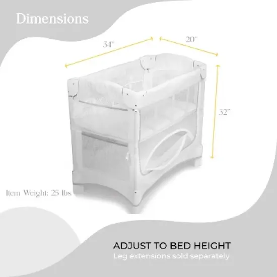 Arm's Reach Mini Ezee&trade; 2 in 1 CO-SLEEPER&reg; Bassinet image {9}