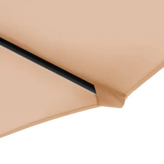 13' x 6.5' Rectangular Outdoor Patio Market Umbrella - Captiva Designs image {6}