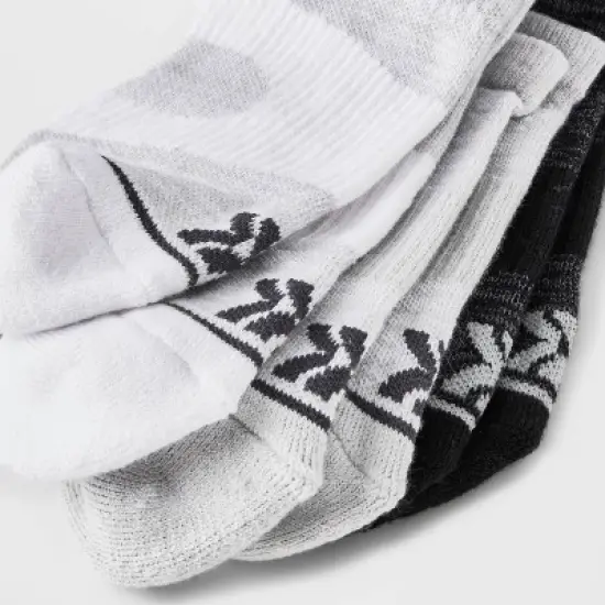 Women's 6pk Active Accents No Show Tab Athletic Socks - All in Motion&trade; White/Gray/Black 4-10 image {2}
