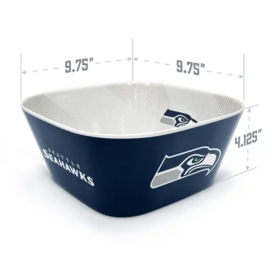 NFL Seattle Seahawks Large Party Bowl image {3}