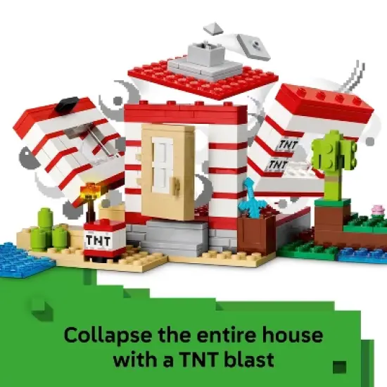LEGO Minecraft The TNT Jungle House Building Set 21275 image {2}
