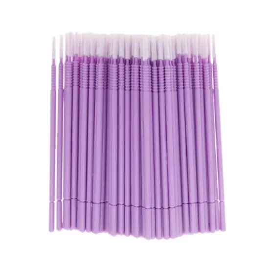 Unique Bargains Disposable False Eyelash Removal Cotton Swab 100 Pcs image {7}