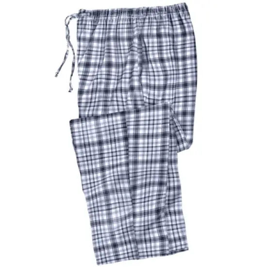 KingSize Men's Big & Tall Flannel Plaid Pajama Pants Pajama Bottoms image {12}