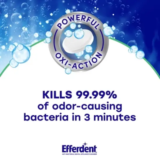 Efferdent Anti-Bacterial Dental Appliance Cleaner - 126ct image {2}