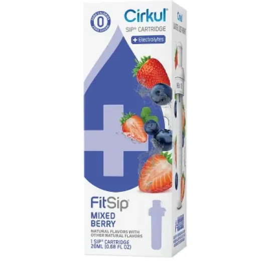 Cirkul FitSip Mixed Berry Flavor Cartridge image {9}