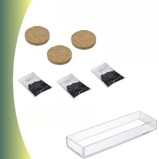 Window Garden Microgreen Organic Sunflower 3 Pack Refill image {2}