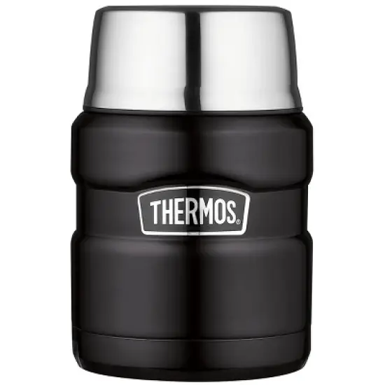 Thermos 16 oz Stainless King Vacuum Insulated Stainless Steel Food Jar Container image {1}