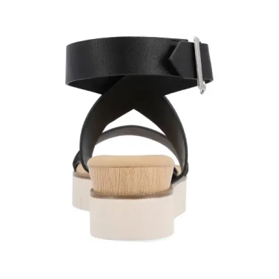 Journee Collection Womens Havalee Tru Comfort Foam Buckle Platform Sandals image {2}