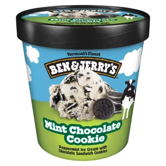 Ben & Jerry's Mint Chocolate Cookie Ice Cream - 16oz image {9}