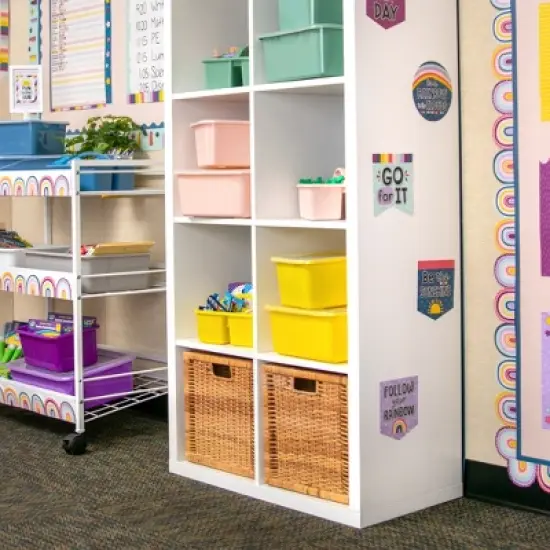 Teacher Created Resources&reg; Yellow Plastic Storage Caddy, Pack of 6 image {6}