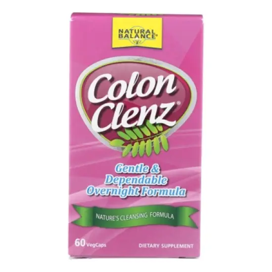 Natural Balance Colon Clenz - 60 Vegetable Capsules image {3}