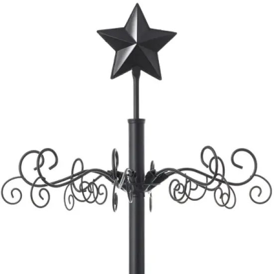 Casafield Ornament Display Stand - Wrought Iron Christmas Tree Ornament Holder image {2}