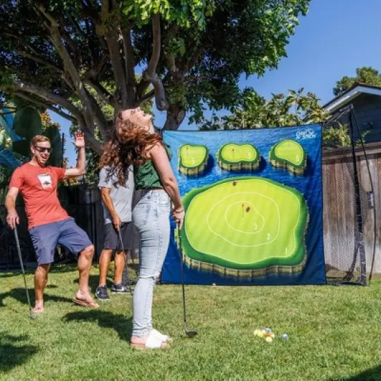 GoSports Chip N' Stick Golf Islands Chipping Game with Golf Balls - 15pc image {4}