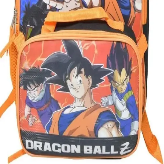 UPD inc. Dragon Ball Z Goku 16 Inch Kids Backpack with Lunch Bag image {1}