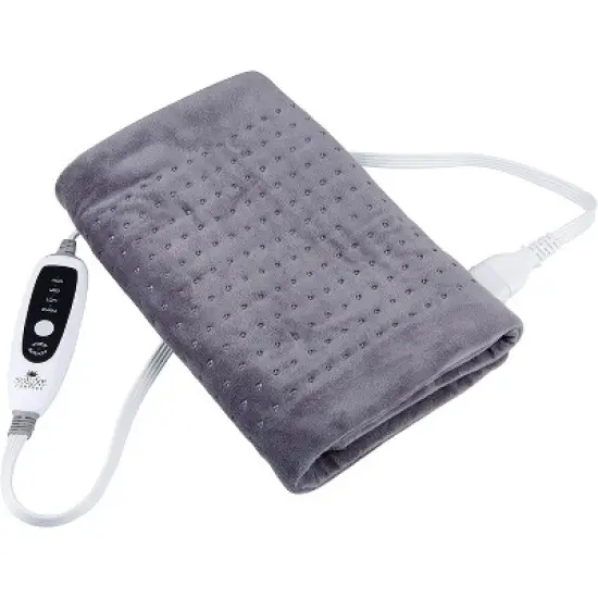 Soluxe Comfort XL, King Size Heating Pad with 4 Heat Settings, Auto Shut-Off, Digital Controller, Machine Washable, Velvet Microplush, 10-Foot Cord image {5}