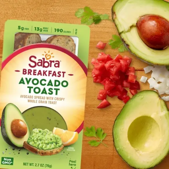 Sabra Avocado Toast - 2.7oz image {2}