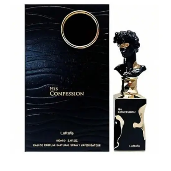 Lattafa His Confession 3.4 Eau De Parfum Spray image {1}