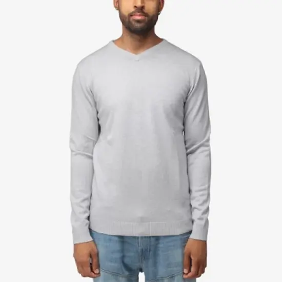 X RAY Men's Slim Fit Pullover V-Neck Sweater, Sweater for Men Fall Winter (Available in Big & Tall) image {29}