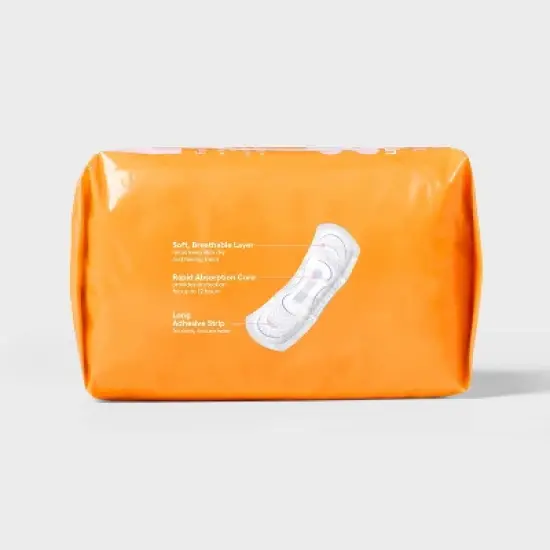 Incontinence Pads for Women - Moderate Absorbency - Regular - up&up&trade; image {2}