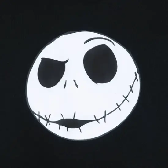 Men's The Nightmare Before Christmas Jack Skellington Fleece Pullover Sweatshirt - Black - Disney Store image {2}