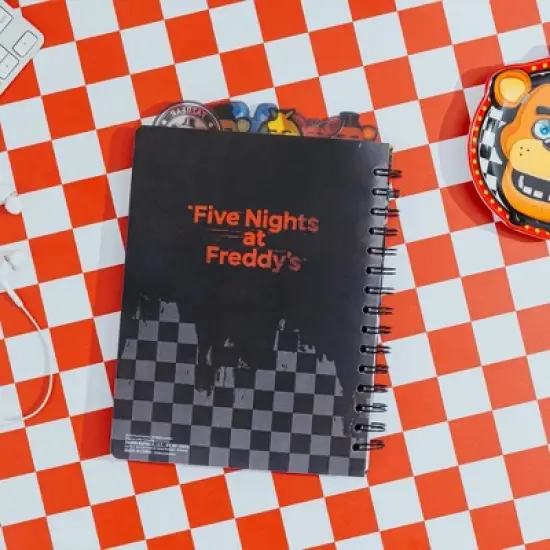 Silver Buffalo Five Nights At Freddy's: Special Delivery "Let's Party" 6-Tab Spiral Notebook image {4}