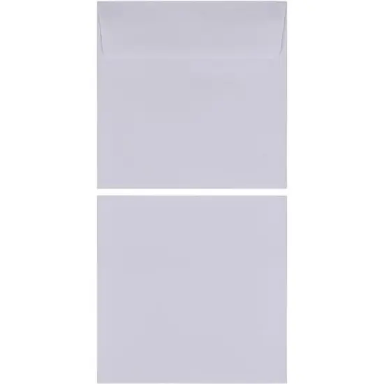 Paper Junkie 60 Pack White Square Envelopes 5.5" Gummed Seal Square-Flap, 120GSM Paper image {4}