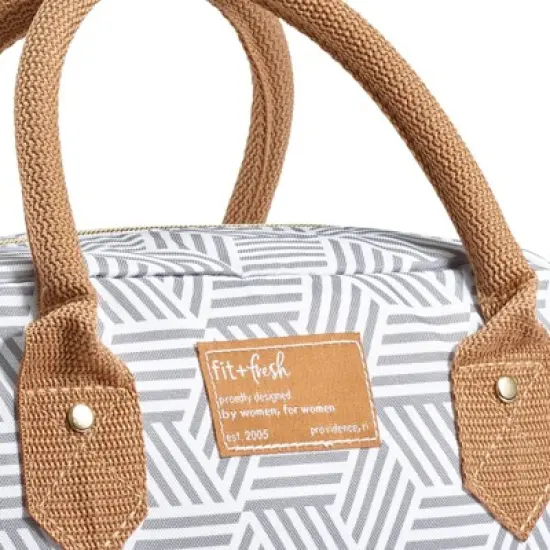 Fit & Fresh Bloomington Lunch Bag - Gray image {6}