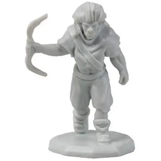 Monster Protectors Unpainted Fantasy Orc Mini Figures for D&D - 1", 8 Pieces image {5}