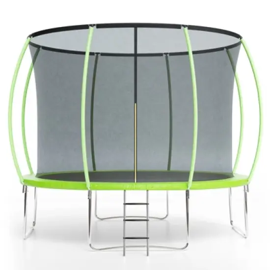 10FT Trampoline with Enclosure Recreational Trampolines for Outdoor Jump for Kids & Adults image {10}