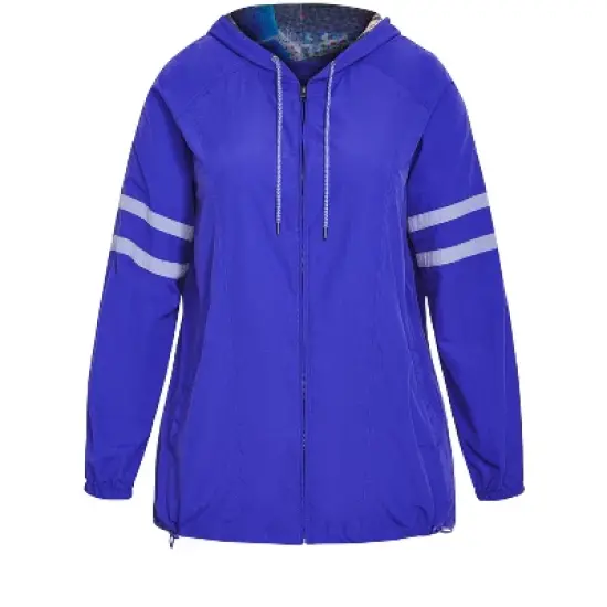 Women's Plus Size Kirby Jacket - blue | AVENUE LEISURE image {2}